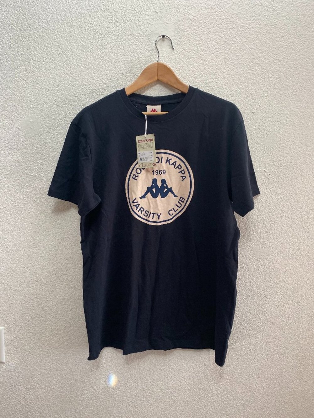 Robe di Kappa Giovani Varsity Club Short Sleeve T-Shirt Men's Large Dark Blue